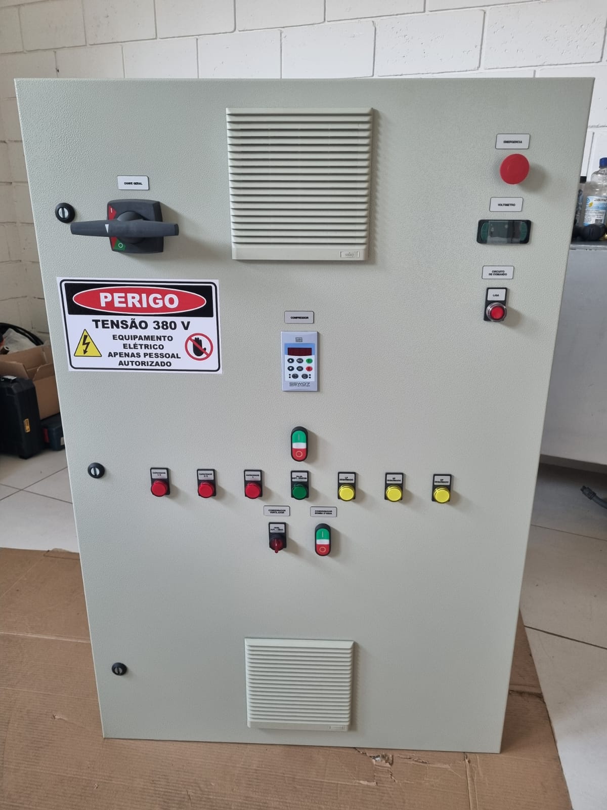 Painel de Comando 380V